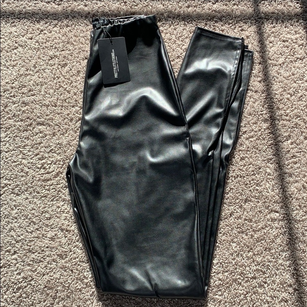 PrettyLittleThing Split Hem Pants